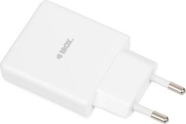 Ibox C-43 Slim GaN PD30W Wall charger, White