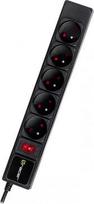 Tracer PowerGear 5m Black power strip