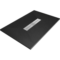 Mexen Toro stačiakampis dušo padėklas SMC 120 x 90 cm, juodas - 43709012