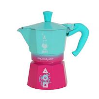 Moka Express kavinukas - Bialetti - Žaidimas su krabais - 3 puodeliai - Aliuminis - Nenaudojamas indukcinei viryklei be adaptyvo
