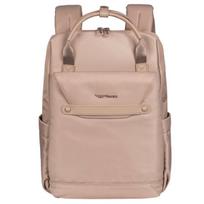 WINGS SKYLARK kelioninė kuprinė moterims 12 L 40×25×12 cm – lengva, stilinga, su USB ir 14" kompiuterio vieta, Ryanair/Wizz Air Kaki