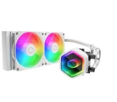 Procesorius COOLER MASTER - MasterLiquid 240 Core II White Edition - Vandens aušinimas AIO - 120mm ventiliatoriai