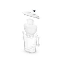 Vandens filtras - BRITA - 1056049 - Aluna 2,4L ąsotis - 2 Maxtra kasetės - Galima plauti indaplovėje