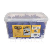 Plytelių išlyginimo sistema Hardy segtukai 1 mm. 400 vnt.