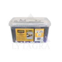 Plytelių išlyginimo sistema HARDY spaustukai (100 vnt.)  + pleištai (50 vnt.) 1 mm.