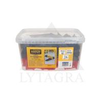 Plytelių išlyginimo sistema HARDY spaustukai (100 vnt.)  + pleištai (50 vnt.) 2 mm.