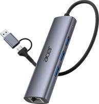 "Acer" USB C ir A į Ethernet šakotuvą adapteris