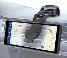 "EEEKit" siurbtuko laikiklis "CarPlay" ekranui, 360 laipsnių pasukimo prietaisų skydelio "Carplay" ekrano laikiklis, skirtas daugumai 7-10 colių GPS navigacijos automobilių radijo imtuvų
