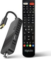 "Hd-line" skaitmeninis antžeminis DVB-T2 2024 Full HD 1080P dekoderis, "Bluetooth" nuotolinio valdymo pultas, paslėptas už televizoriaus, skaitmeninis ekranas, H265 HEVC pagrindinis 10 bitų, nuotolinio valdymo pultas 2-in-1 HDMI/AV, USB