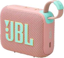 "JBL Go 4" rožinės spalvos - nešiojamas "Bluetooth" garsiakalbis su "JBL Pro" garsu, giliais bosais ir "Playtime Boost" funkcija - atsparus vandeniui ir dulkėms - veikia 7 val.