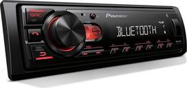 "Pioneer" MVH-S230BT "Bluetooth" automobilinis radijas - USB, laisvų rankų įranga, "Spotify", MP3/WMA/WAV, 4x50W, 1-DIN, suderinamas su "iOS" ir "Android