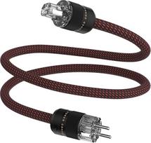 "Tertullus HiFi High End" maitinimo kabelis C15 Maitinimo kabelis HiFi garso šaltųjų įrenginių kabelis su "Schuko" kištuku ir IEC kištuku (PE, 1 m)