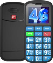"Ufferson" 4G mobilusis telefonas senjorams be sutarties su dideliais mygtukais, SOS pagalbos iškvietimo mygtuku, 1,77 colio spalvotu ekranu, greituoju rinkimu, "Bluetooth", USB-C, lengvai naudojamas mobilusis telefonas senjorams su