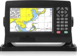 Aramox GPS žemėlapių ploteris, palydovinis navigatorius, AIS atsakiklis, 7 colių laivų terminalas su automatiniu identifikavimu, AIS sistemos terminalas su GNSS antena, dviguba žemėlapių sistema, IPX6 atsparus vandeniui, Mari