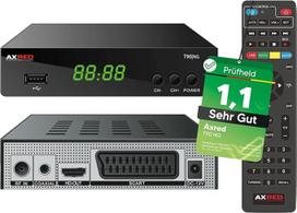 AXRED T90 HD DVBT2 imtuvas su PVR įrašymo funkcija, DVBT imtuvas DVB-T ir DVB-T2 antenoms, DVB T imtuvas TV radijo DVB T2 antenai, HDMI SCART USB