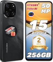 Blackview Color 6 AI Android 15 Mobilusis telefonas 24GB + 256GB / 2TBTF, 50MP Super PD, 2.0GHz MTK G81 Octa Core, 6.67 colių išmanusis telefonas be sutarties, 5000mAh / 18W, Dual SIM Mobilieji telefonai / pirštų atspaudai / veidas