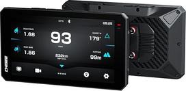 CHIGEE AIO-6 MAX Motociklų "Carplay" "Android" automobilio GPS navigacijos sistema, BSD, STARVIS HDR 5 colių LCD ekranas, 60FPS, 5G Wi-Fi BT, IPX9 atsparus vandeniui, palaiko "Siri" "Google" asistentą, 24 val. parkavimo režimas, speciali programėlė