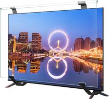 Fohil 43 Zoll TV Displayschutzfolie, HD Klar Acryl Schutz TV Displayschutzfolie für Einpunkt-Unterstützung TV/Dual-Punkt-Unterstützung TV/Wandmontierter TV/Computermonitor