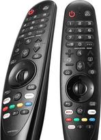 LG Magic Remote MR19BA/MR20GA nuotolinio valdymo pulto su rodykle ir balso funkcija, universalus nuotolinio valdymo pultas, suderinamas su daugeliu LG išmaniųjų televizorių modelių, "Netflix" ir "Prime Video" karštaisiais klavišais, "Google" / "Alexa