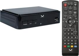 MAJESTIC DEC 665 - antžeminis skaitmeninis dekoderis DVB-T2 HD, USB įvestis, nuotolinio valdymo pultas, SCART, HDMI
