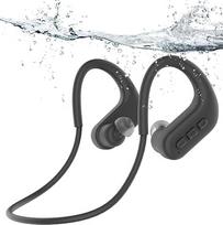 SANOTO ausinės plaukimui, "Bluetooth 5.4" ausinės į ausis, IPX8 povandeninės ausinės plaukimui 8G MP3 grotuvas Sportinės ausinės plaukimui, bėgimui, banglenčių sportui