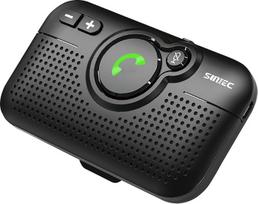 SUNITEC laisvų rankų įrangos rinkinys automobiliui "Bluetooth": Palaiko "Siri" "Google" asistentą Automatinis įjungimas Palaiko balso nurodymus Automatinis pakartotinis prisijungimas 3W garsiakalbis