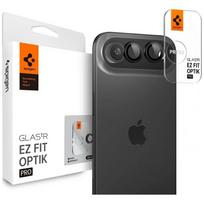 Spigen Glass for the camera lens Optik Pro Glas. TR "EZ FIT" for iPhone, 2 pieces, black
