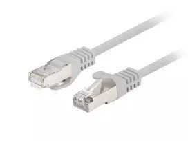 Patchcord cat.6 FTP 1.5M 10-pack fluke passed grey