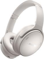 "Bose QuietComfort" belaidės ausinės su triukšmo slopinimu, "Bluetooth" ausinės per ausis, iki 24 valandų veikianti baterija, baltos spalvos