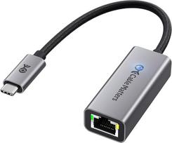 "Cable Matters" 5Gb/s USB C LAN adapteris, 5 gigabitų tinklo greitis, USB C ir Ethernet adapteris, suderinamas su USB 4, "Thunderbolt 4/5", "MacBook", nešiojamiesiems kompiuteriams ir USBC įrenginiams