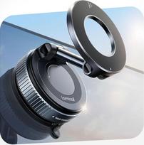 "Lamicall" magnetinis automobilinis mobiliojo telefono laikiklis "Magsafe Car Mount" - [viršutinis vakuuminis siurbimo puodelis ir 24 x magnetai] "Mag Safe Holder" automobilinis mobiliojo telefono laikiklis 360° kampu pasukamas automobilinis laikiklis "iP