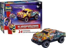 "Revell" advento kalendorius RC Kalėdų vairuotojas I Nuotoliniu būdu valdomas automobilis I skirtas amatams I RC advento kalendorius berniukams, mergaitėms ir suaugusiesiems nuo 10 metų I