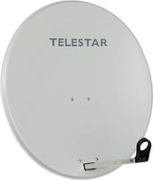 "Telestar Digirapid 80 S" palydovinis veidrodis 80 cm plieninis veidrodžio laikiklis 40 mm LNB laikiklis šviesiai pilkas