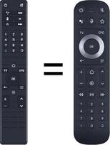CLVIZCXOM Pakaitinis nuotolinio valdymo pultas, suderinamas su "MagentaTV One 2.0 Android TV Box" (be balso)
