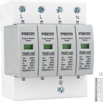 PJERJZN Apsauga nuo viršįtampių ir viršįtampių ribotuvai 230V/275V 1+2 tipo (20-50kA 4P) - Apsauga nuo žaibo namų ūkiuose, saulės sistemose ir pramonėje (4P 275V)