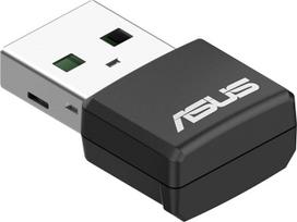USB-AX55 "Nano AX1800" dvipusio "WiFi" 6 USB adapteris (iki 1800Mbps, OFDMA, MU-MIMO, BSS Coloring, 4K UHD transliacijos)