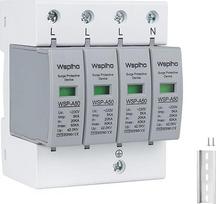 WSPIHO 4 kontaktų viršįtampių apsauga, viršįtampių ribotuvas, 1 tipo + 2.230 V įtampos viršįtampių apsaugos įtaisas, skirtas apsaugai nuo žaibo, viršįtampių ribotuvas, apsauga nuo viršįtampių