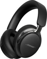 "Bose" naujos "QuietComfort Ultra" "Bluetooth" ausinės (2 kartos), belaidės ausinės su erdviniu garsu, virš ausų esančios triukšmo slopinimo ausinės su mikrofonu, iki 30 valandų atkūrimo laikas, juodos spalvos