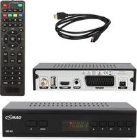 "Comag HD45 V6" skaitmeninis HD SAT imtuvas su PVR (HDTV, DVB-S2, HDMI, 1080p, SCART, USB TV įrašymas ir medijos grotuvas, "Full HD", iš anksto įdiegta "Astra"), juodas