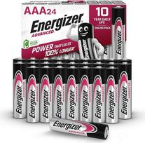 "Energizer Advanced AAA" baterijos (24 vnt.) - 1,5 V šarminės baterijos - galingos ir patvarios - 100 % pakuotė be plastiko - 10 metų galiojimo laikas [tik "Amazon"]