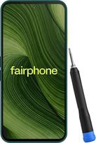 "Fairphone Gen 6" (taisomas, tvarus ir patvarus išmanusis telefonas (6,31 colio ekranas, 50 MP dviguba kamera, 8GB/256GB, 4415 mAh, "Android 15")) su "iFixit" atsuktuvu