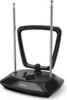 "Hama" patalpų antena "Classic", aktyvi (DVBT, DVBT2, DVBT2, patalpų antena televizoriui, reguliuojamas stiprumas, LTE 5G filtras, maitinimas per USB), juoda