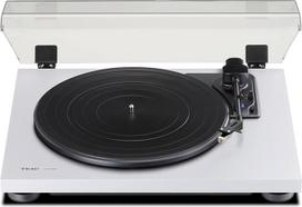 "Teac" TN-180BT-A3 patefonas su "Bluetooth" išvestimi (diržinė pavara, 33/45/78 aps./min, integruotas Phono stiprintuvas, didelio tankio MDF korpusas), baltas