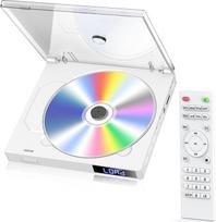 Mini DVD grotuvas televizoriui HDMI 1080p, kelių regionų nemokamas DVD grotuvas televizoriui, palaiko USB, papildomas išėjimas, PAL/NTSC, nuotolinio valdymo pultas, pridedamas HDMI/RCA kabelis