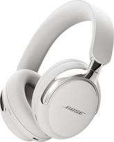 "Bose" naujos "QuietComfort Ultra" "Bluetooth" ausinės (2 kartos), belaidės ausinės su erdviniu garsu, virš ausų esančios triukšmo slopinimo ausinės su mikrofonu, iki 30 valandų atkūrimo laikas, dūmų baltumo