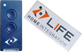 "Life Dream" 3 kanalų nuotolinio valdymo pultas 433,92 MHz ritininio kodo rankinis siųstuvas "Life FIDO", "Life VIP", "Life Star" ir "Life Bravo