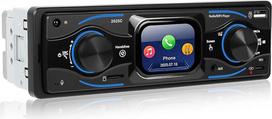 "Motorsi" radijo imtuvas su "Bluetooth", 2,17 colių HD ekranas, automobilinis radijo imtuvas su FM radiju/AUX/EQ/USB/Type-C/U diskas/TF kortelė/EQ/SWC, automobilinis radijo imtuvas 1 DIN, MP3 grotuvas, + nuotolinio valdymo pultelis