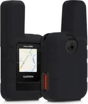 kwmobile dėklas, suderinamas su "Garmin inReach Mini" - apsauginis juodos spalvos dėklas GPS delniniam įrenginiui
