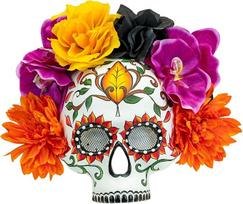 W WIDMANN MILANO Vakarėlio mados kaukė Dia de los Muertos suaugusiems, mirusiųjų karalienė, aksesuaras Mirusiųjų diena