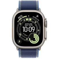 Apple Watch Ultra 3, GPS + Cellular, Titanium, Bright Blue Trail Band - 49mm  MEWU4QF/A
